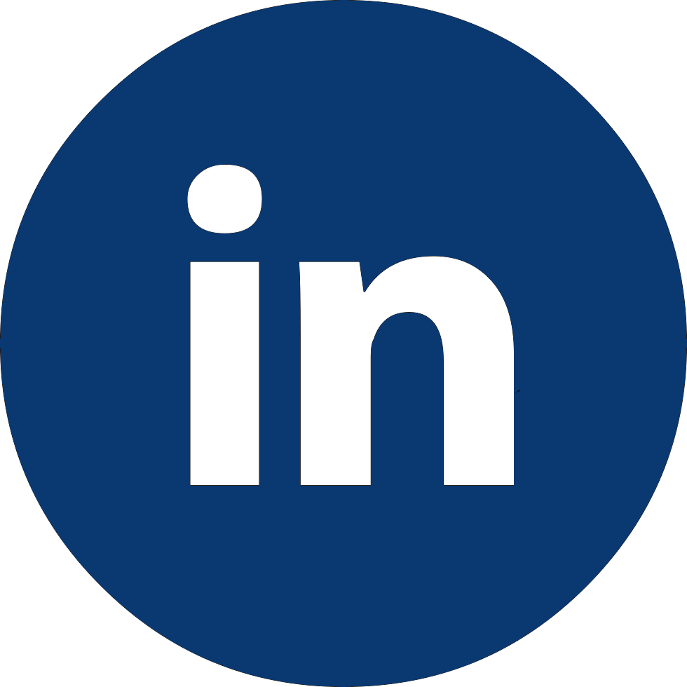 Logo do Linkedin azul