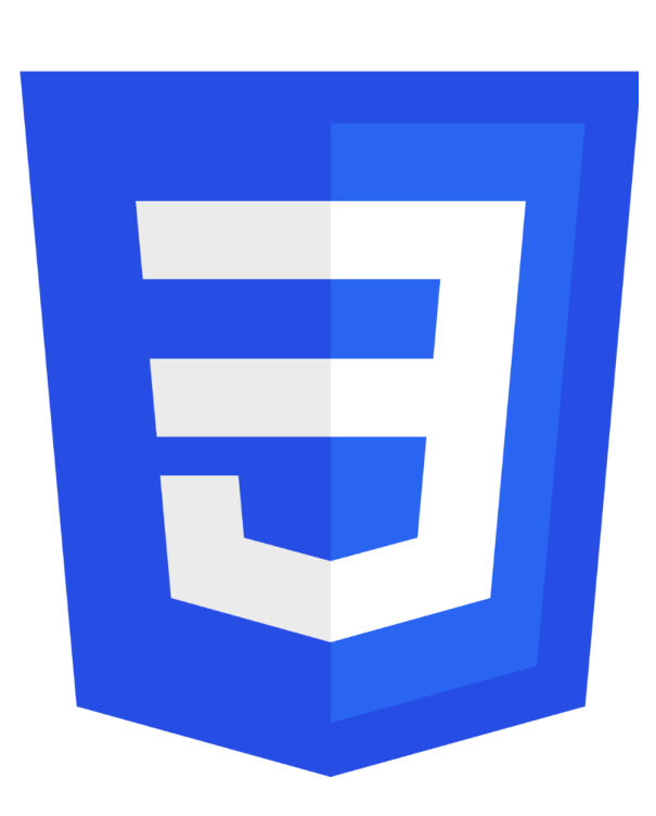 Logo da linguagem de folhas de estilos CSS3 na cor azul