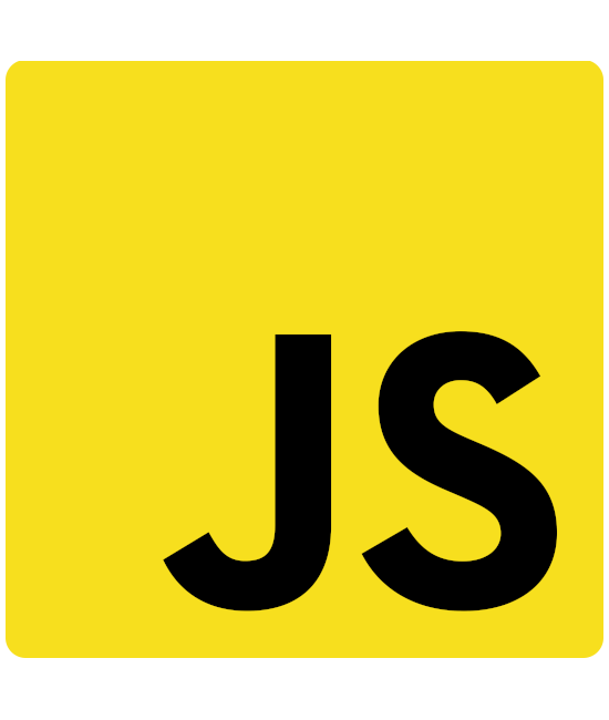 Logo da linguagem de programação JavaScript na cor amarela